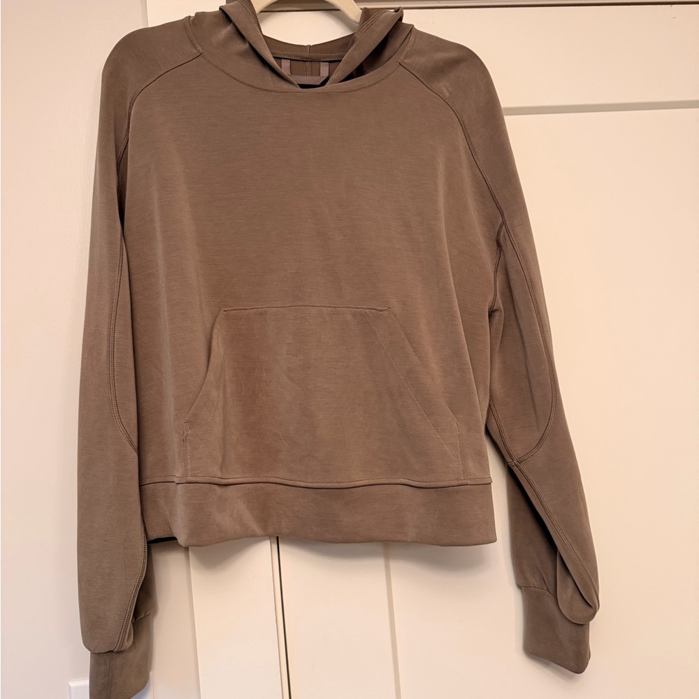 Lululemon Softstreme Hoodie Size 10 - Nomad. Excellent barely used condition.